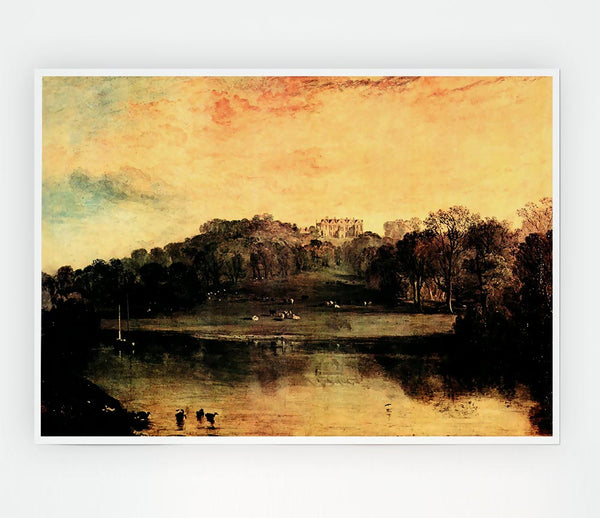 Joseph Mallord Turner Somer Hill Near Turnbridge Print Poster Wall Art