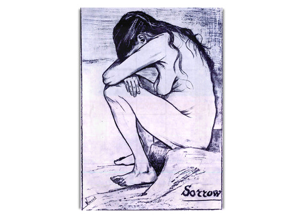 Sorrow By Van Goghb