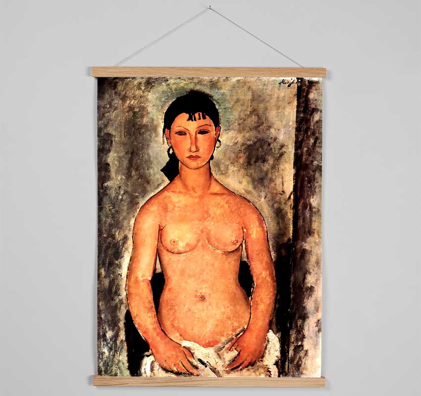 Modigliani Standing Elvira Hanging Poster - Wallart-Direct UK