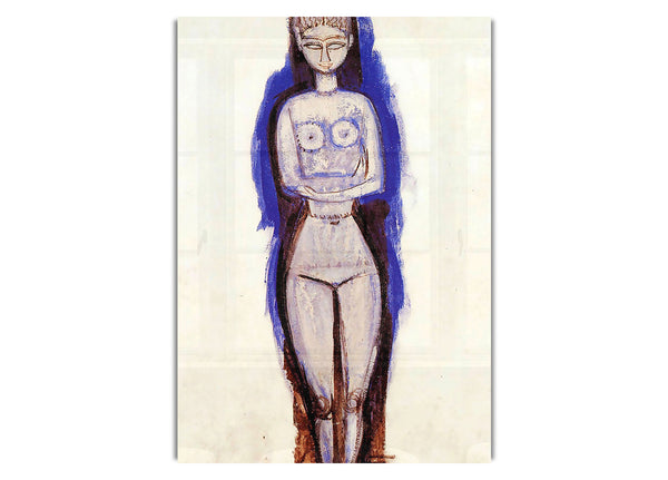 Standing Nude By Modigliani