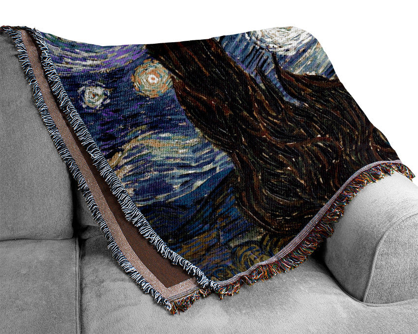 Starry Night Woven Blanket