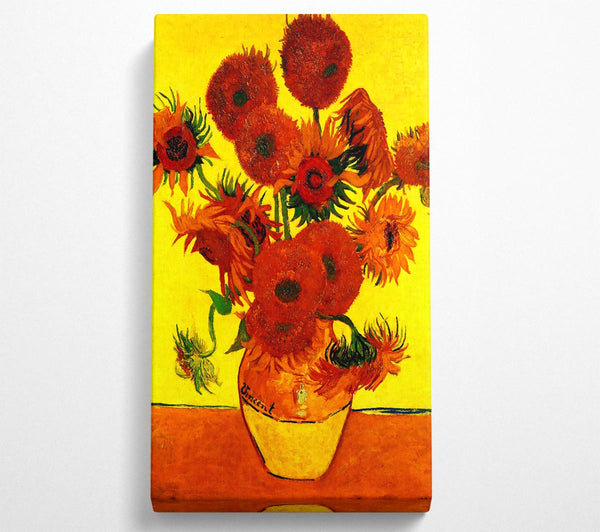 Van Gogh Stillleben Vase mit fünfzehn Sonnenblumen 3