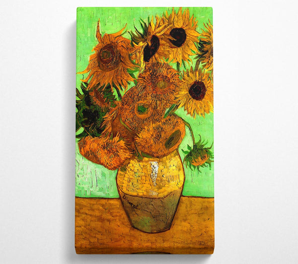 Van Gogh Stillleben Vase mit zwölf Sonnenblumen 2