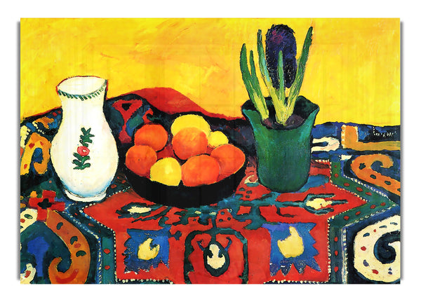 Still Life With Hyacinthe By Macke