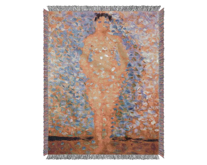 Seurat Study Of A Model Woven Blanket