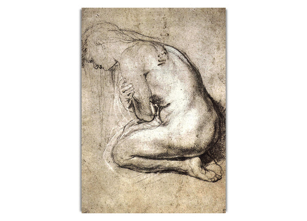 Study Of Mary Magdalene By Rubens