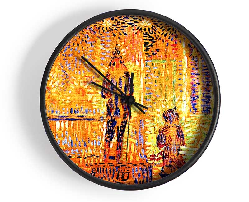 Seurat Study Of The Circus Parade Clock - Wallart-Direct UK