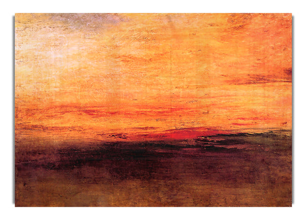 Sunset By Joseph Mallord Turner