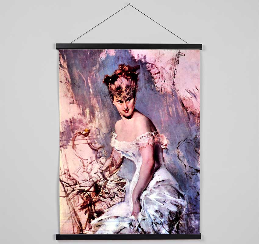 Giovanni Boldini The Actress Alice Regnault Hanging Poster - Wallart-Direct UK