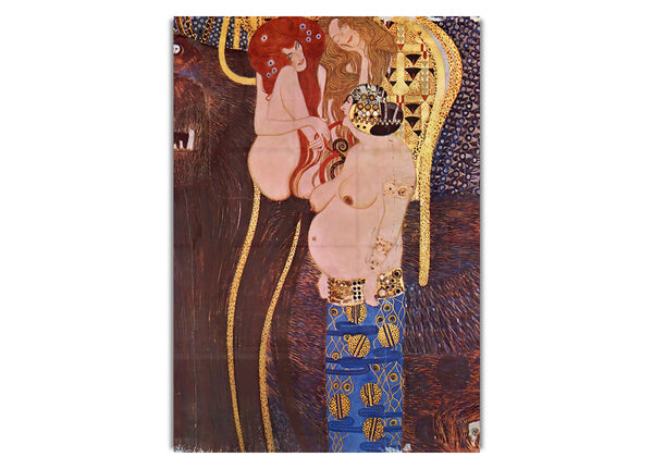 The Beethoven Freize 2 By Klimt