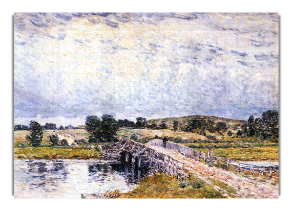 The Bridge From Old Lyme By Hassam