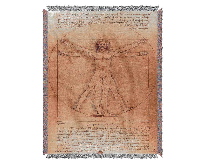 The Da Vinci Code Woven Blanket