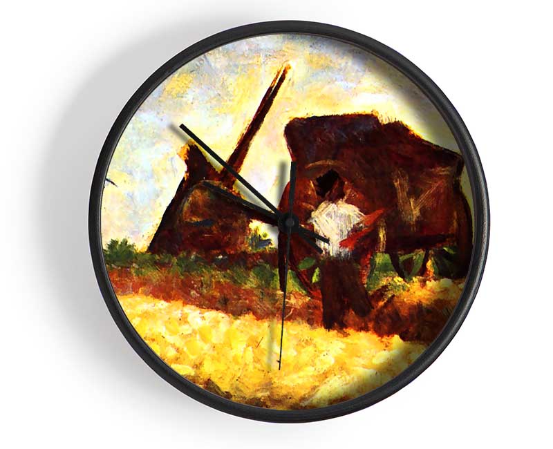 Seurat The Field Worker Clock - Wallart-Direct UK