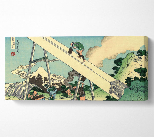 Hokusai The Fuji From The Mountains Of Totomi