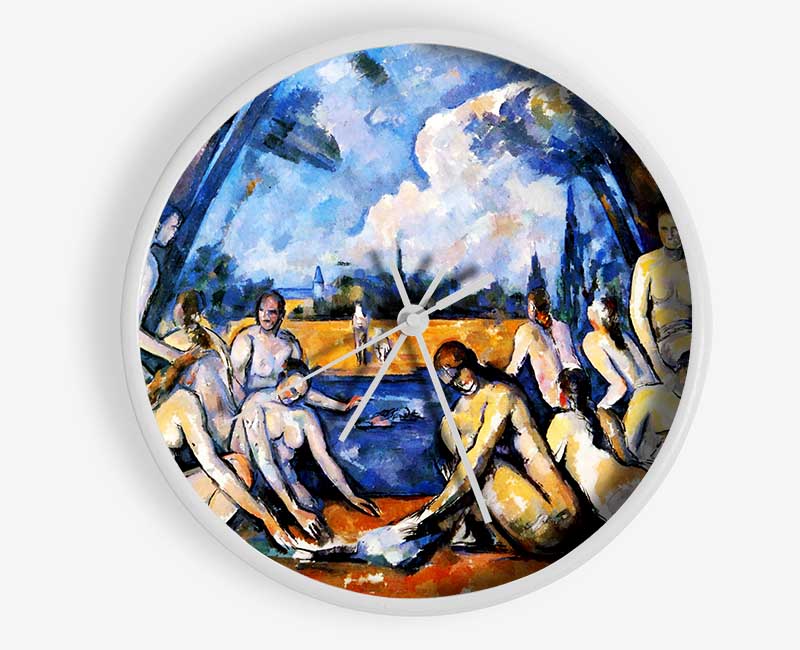 Gauguin The Gathering Clock - Wallart-Direct UK