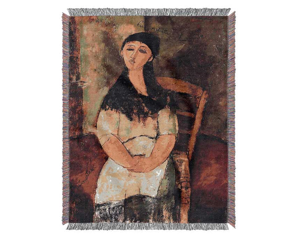 Modigliani The Little Louise Woven Blanket