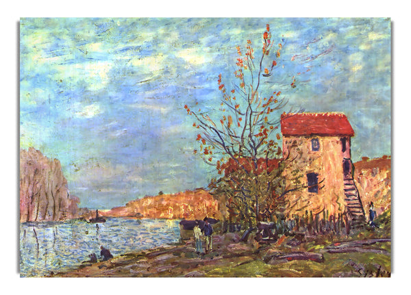 The Loing By Moret By Sisley