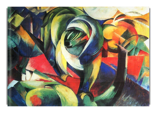 The Mandrill By Franz Marc