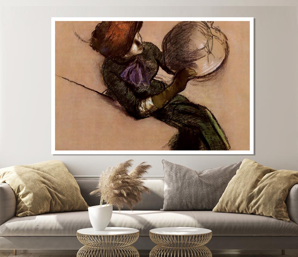 Degas The Milliner Print Poster Wall Art