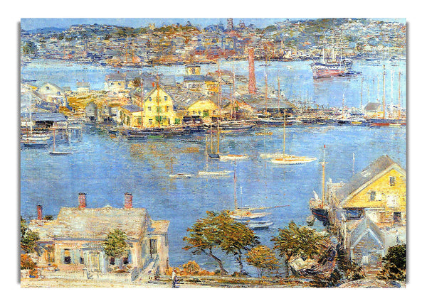 The Port Of Gloucester [1] By Hassam