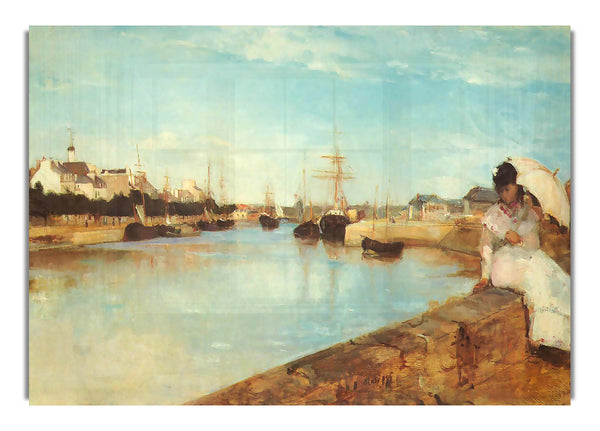 The Port Of Lorient By Morisot