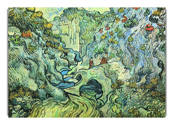 The Ravine By Van Gogh