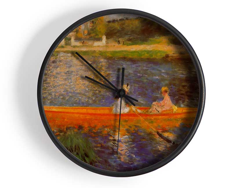 Renoir The Seine Clock - Wallart-Direct UK