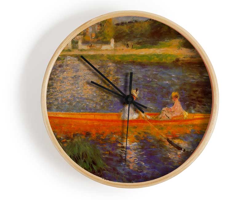 Renoir The Seine Clock - Wallart-Direct UK