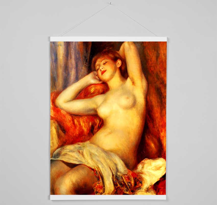 Renoir The Sleeping Hanging Poster - Wallart-Direct UK