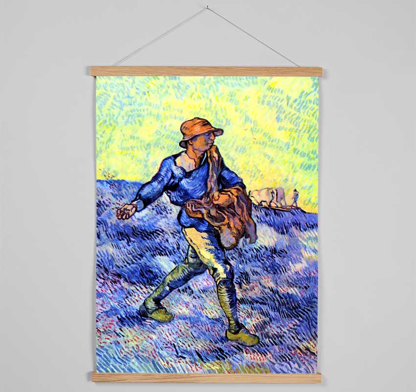 Van Gogh The Sower 1 Hanging Poster - Wallart-Direct UK