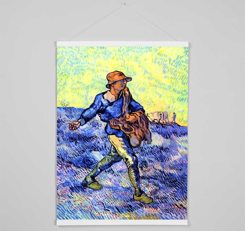 Van Gogh The Sower 1 Hanging Poster - Wallart-Direct UK