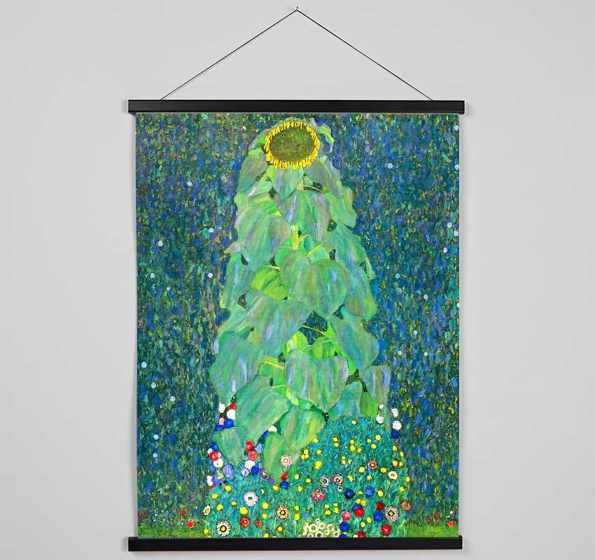 Klimt The Sunflower Hanging Poster - Wallart-Direct UK