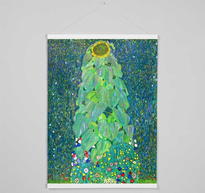 Klimt The Sunflower Hanging Poster - Wallart-Direct UK