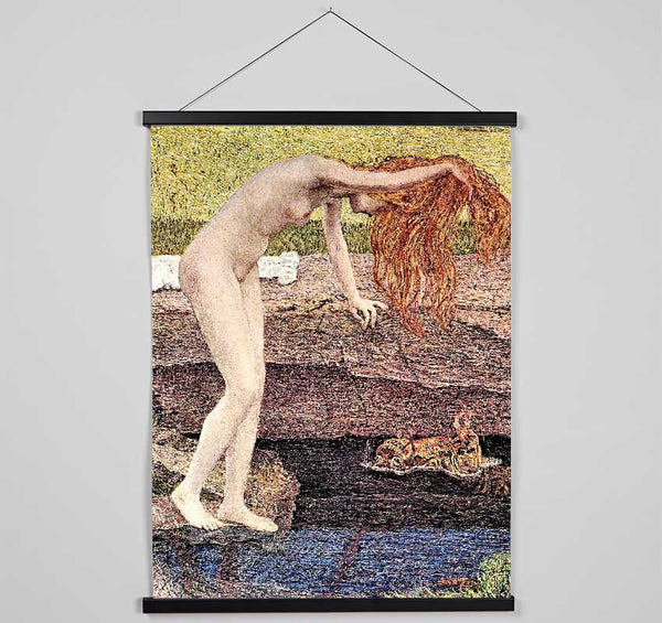 The Vanity Detail By Giovanni Segantini Hanging Poster - Wallart-Direct UK