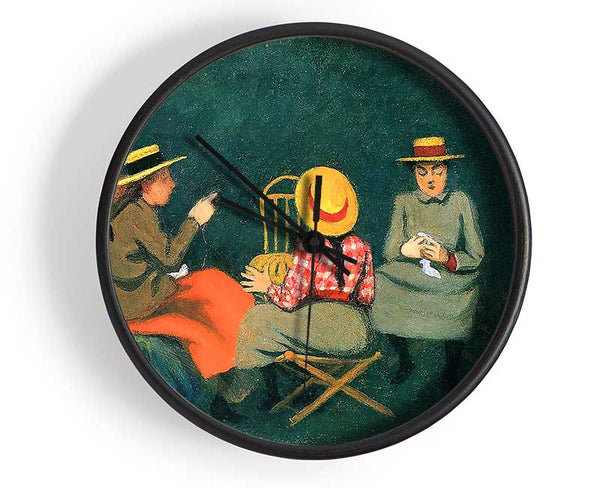 Felix Vallotton The Women Clock - Wallart-Direct UK