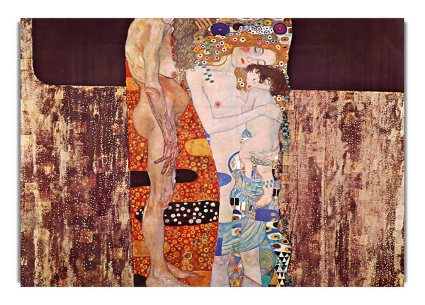 Drei Lebensalter einer Frau von Klimt