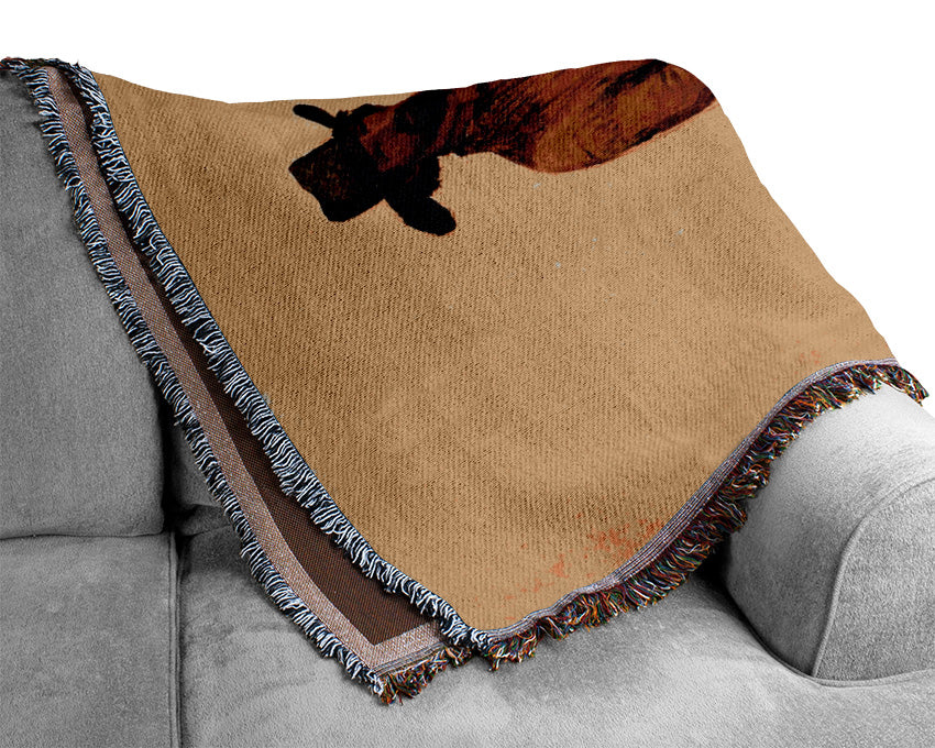 Bierstadt Trapper Woven Blanket