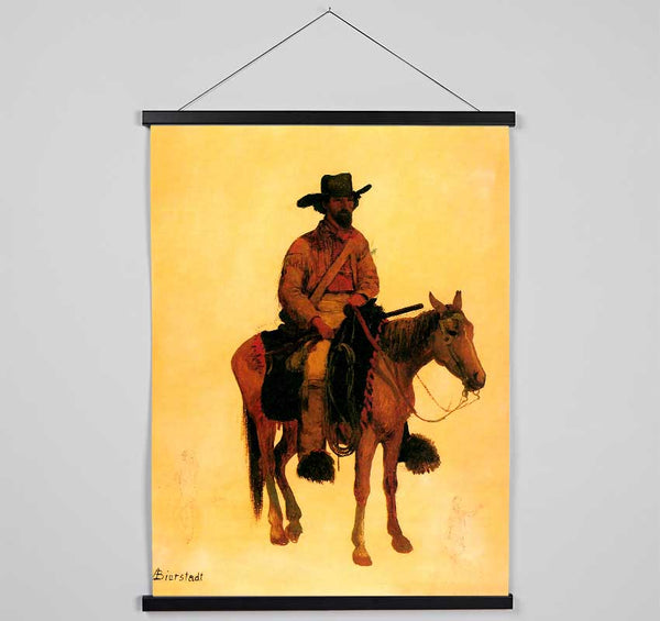 Bierstadt Trapper Hanging Poster - Wallart-Direct UK