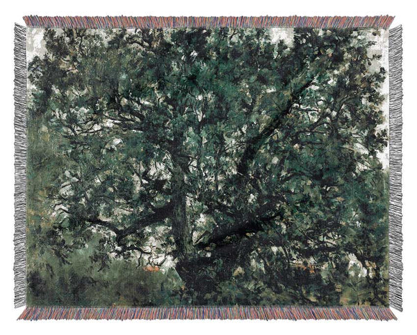 Lovis Corinth Tree Woven Blanket