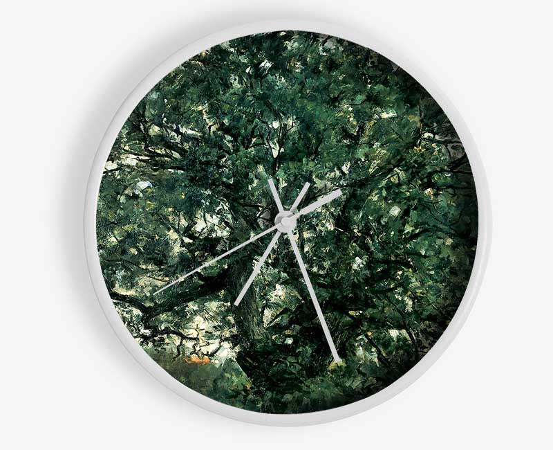 Lovis Corinth Tree Clock - Wallart-Direct UK