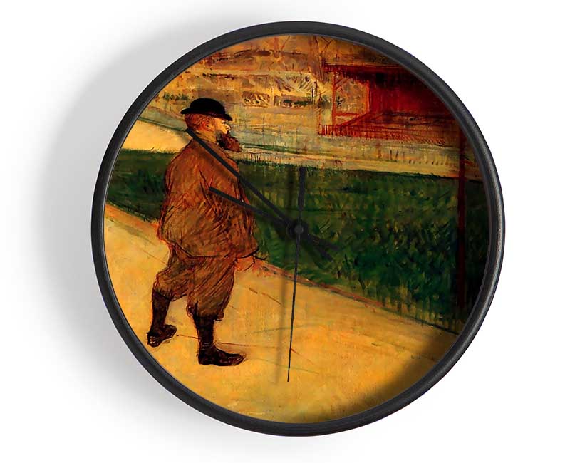 Toulouse Lautrec Tristan Bernard Clock - Wallart-Direct UK