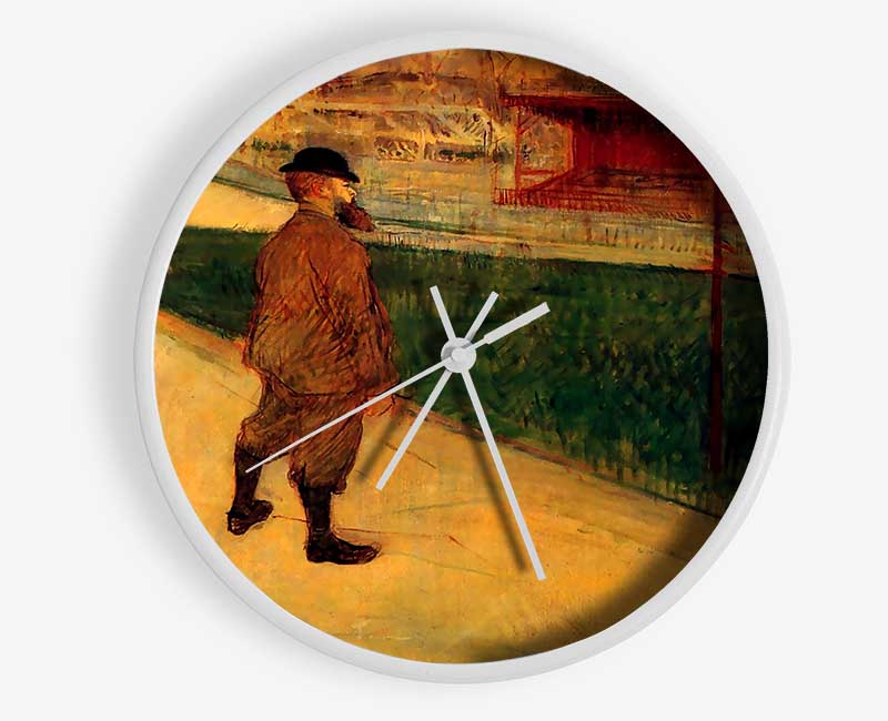 Toulouse Lautrec Tristan Bernard Clock - Wallart-Direct UK