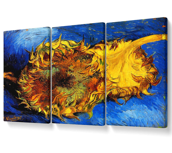 Van Gogh Two Cut Sunflowers 3