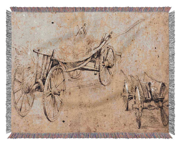 Rubens Two Farm Wagon Woven Blanket