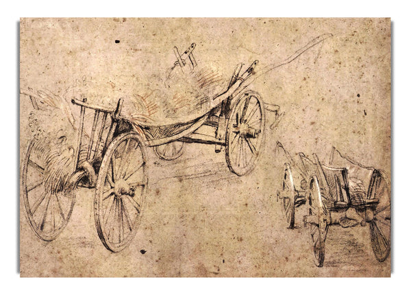 Two Farm Wagon By Rubens