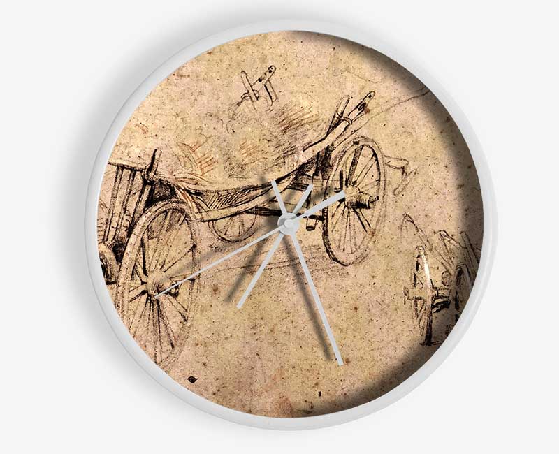 Rubens Two Farm Wagon Clock - Wallart-Direct UK