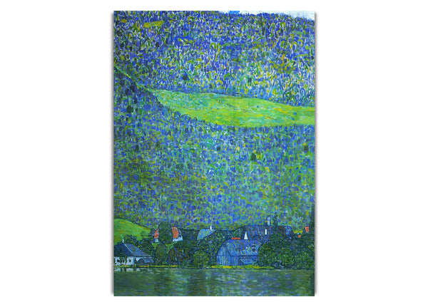 Unterach At The Attersee By Klimt