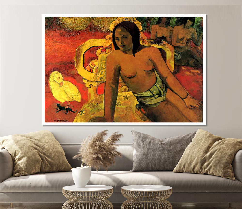 Gauguin Vairumati Print Poster Wall Art