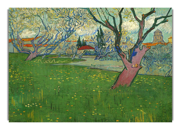 Van Gogh, Obstgärten in Blüte, Blick auf Arles