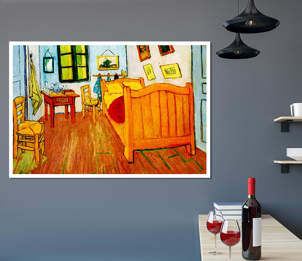 Van Gogh Room At Arles Print Poster Wall Art